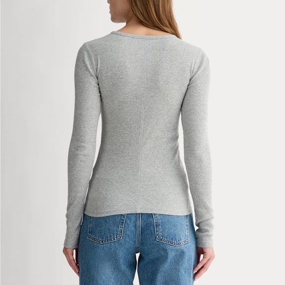 Everlane The Luxe Rib Long Sleeve - Picture 4 of 12